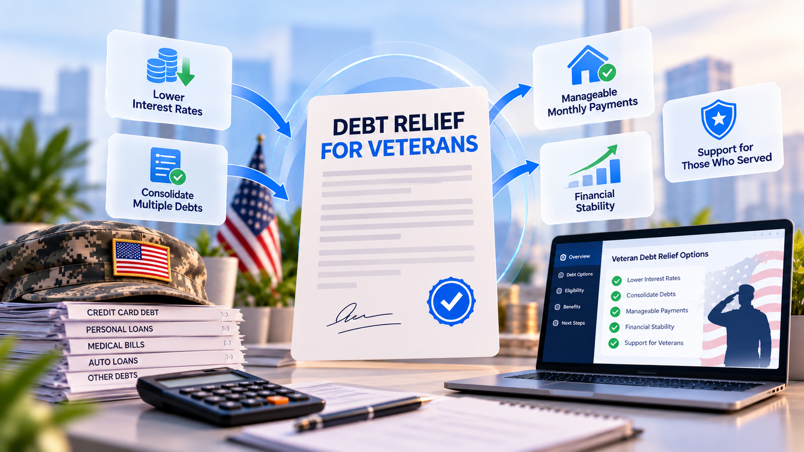 Debt Relief for Veterans: Programs, Options, and Smart First Steps
