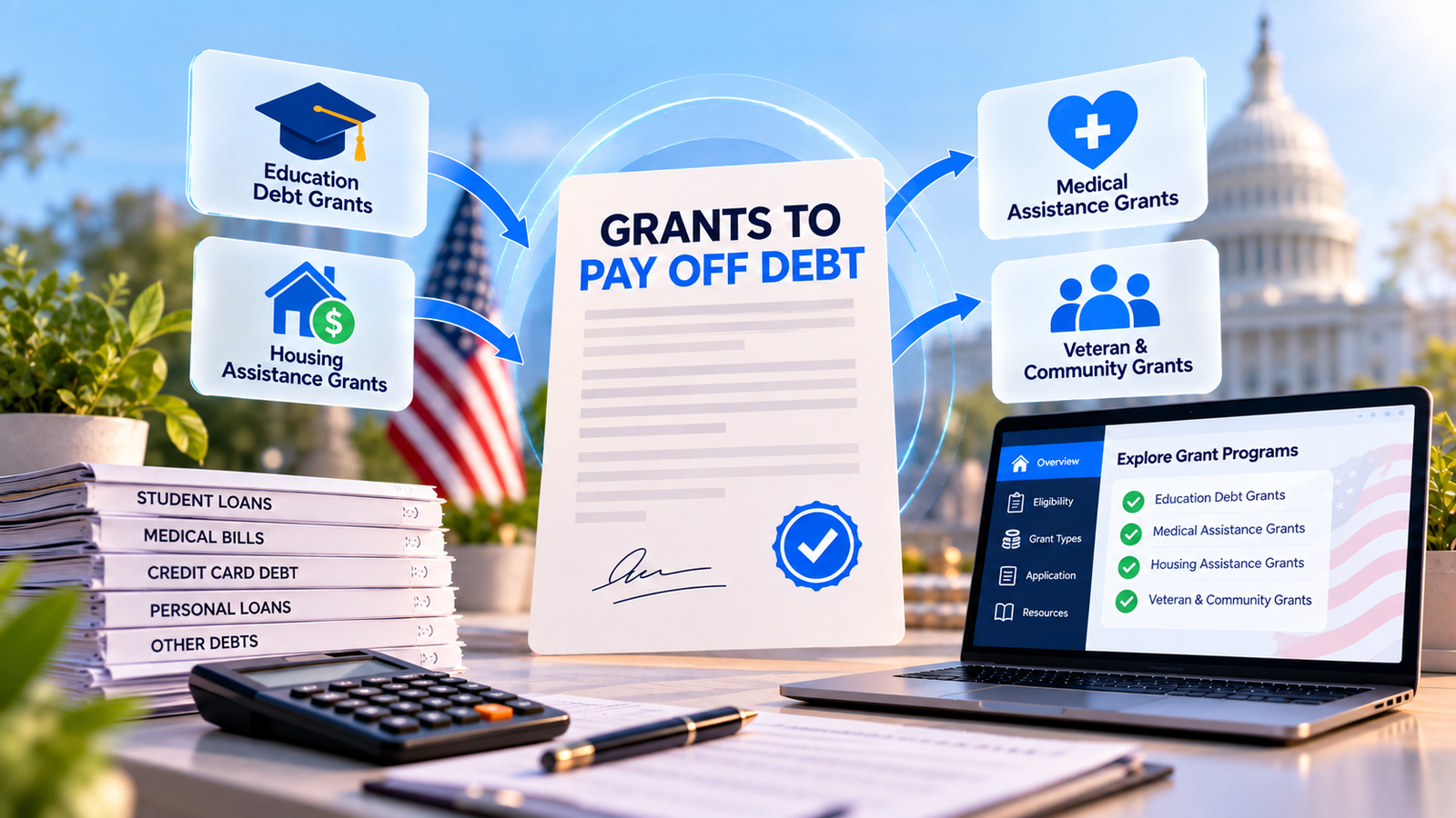 Grants to Pay Off Debt