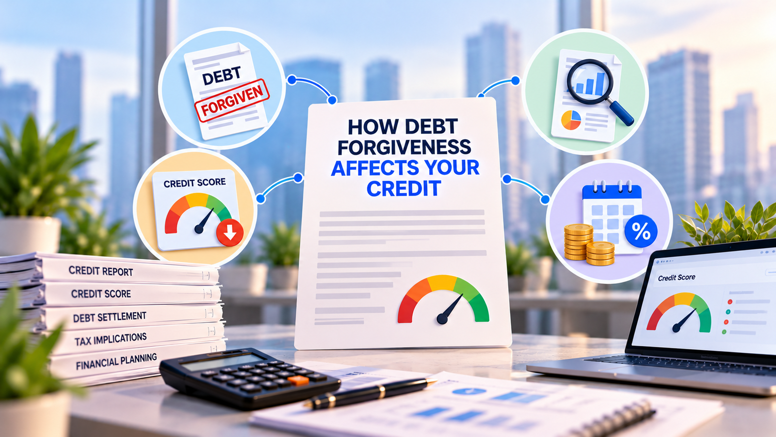 How Debt Forgiveness Affects Credit