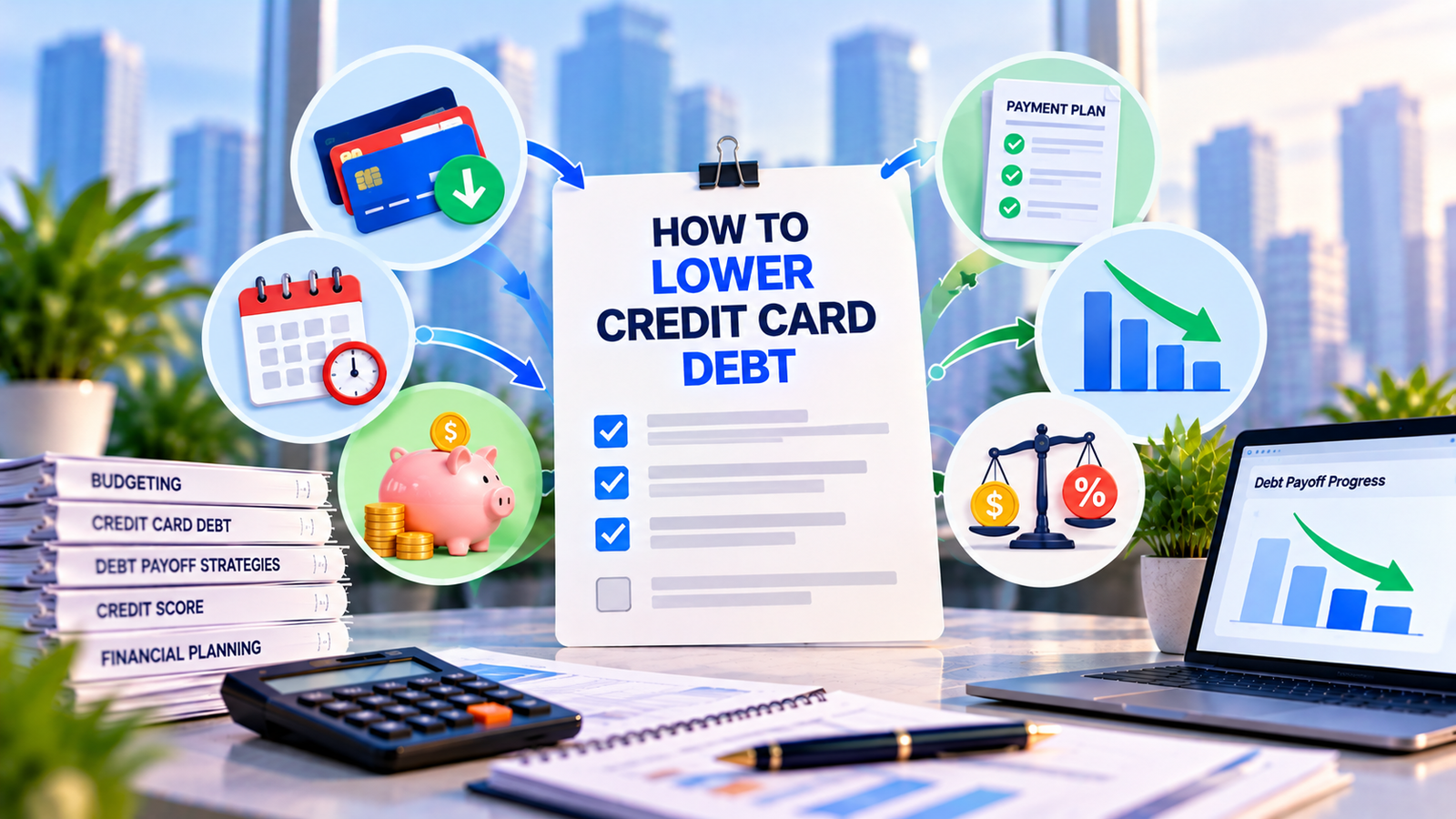 How to Lower Credit Card Debt